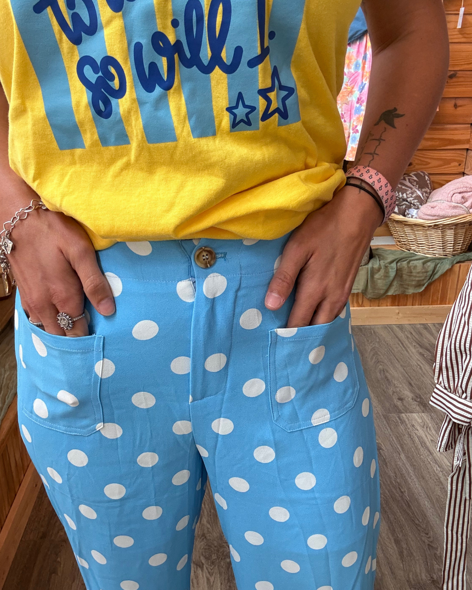 Polka Dot Pants