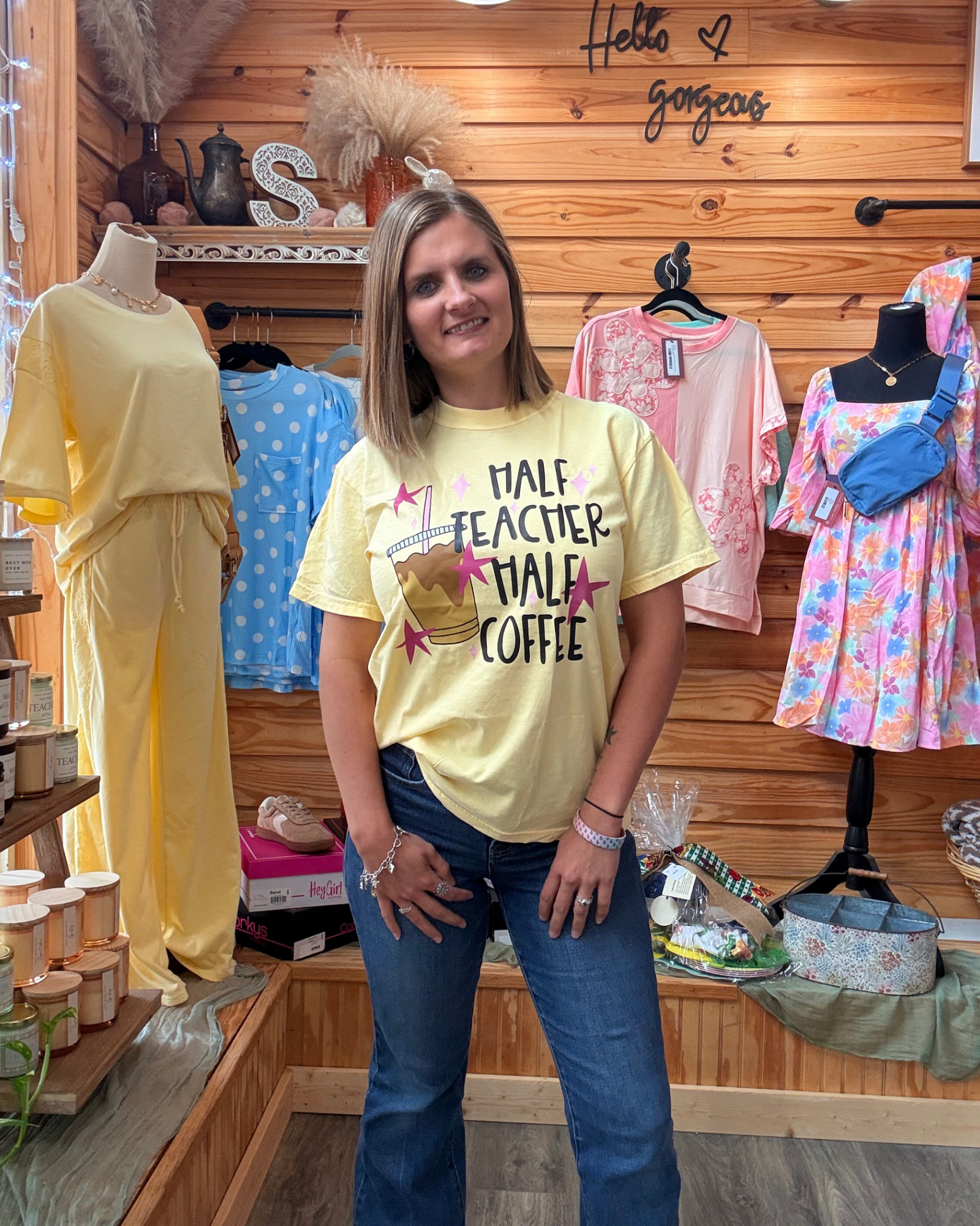 Half Teacher Half Coffee