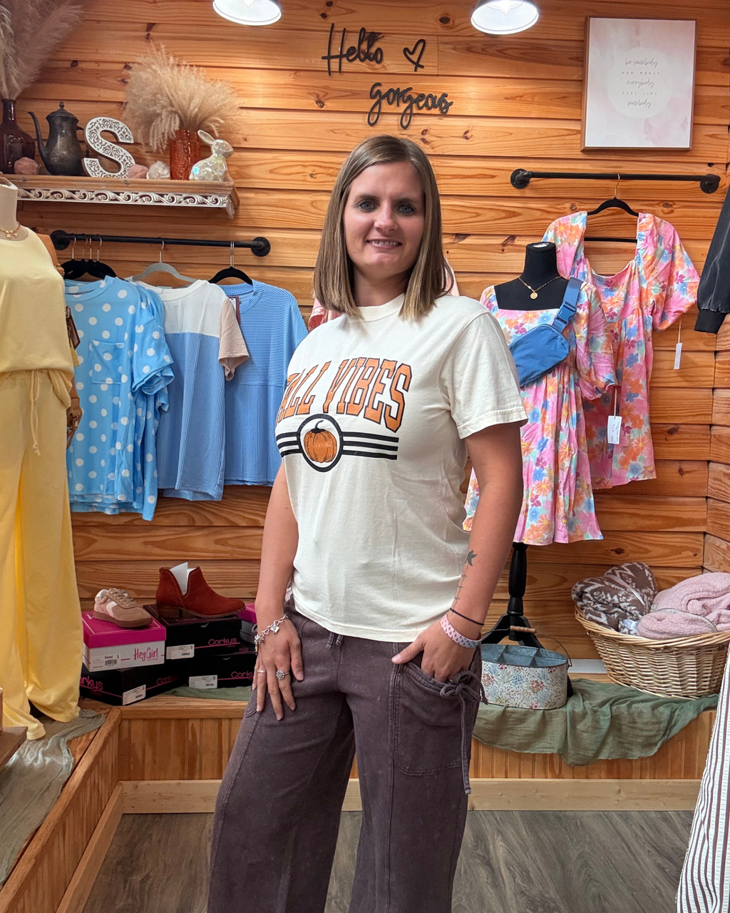 Fall Vibes Vintage Tee