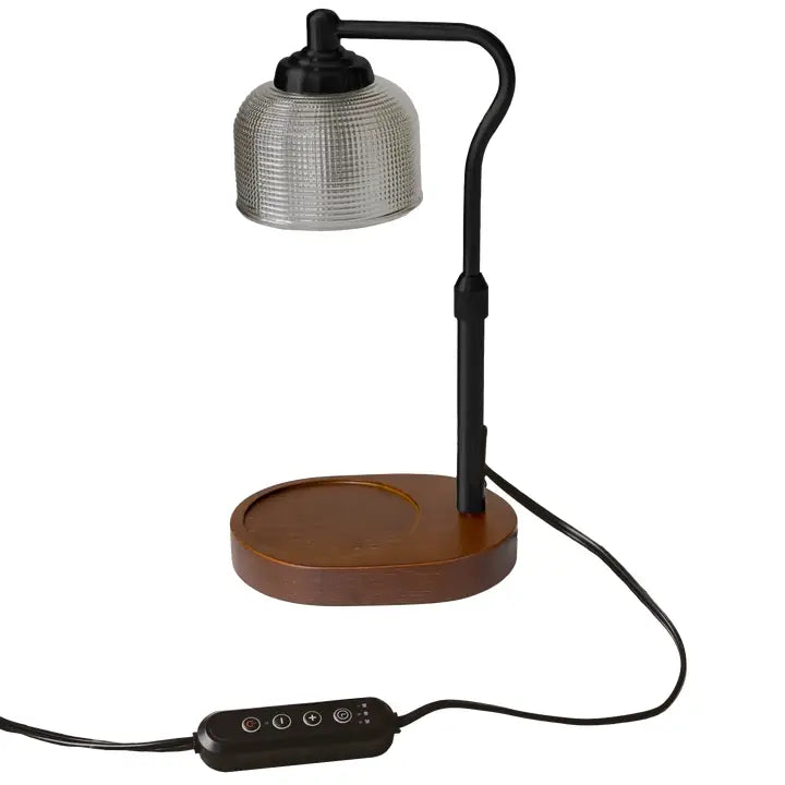Candle Lamp Warmer, Wood Base