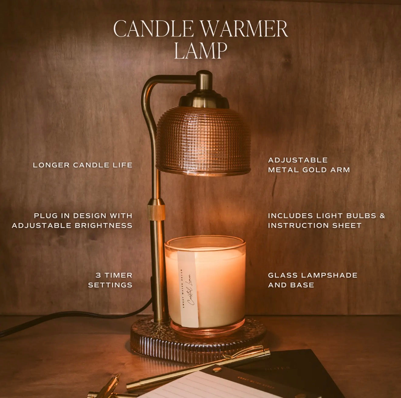 Candle Warmer - Glass base