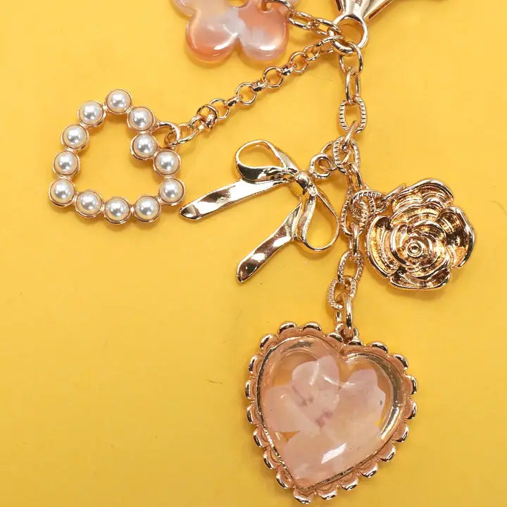 Luxury Handbag Charm | Chic Keyring & Backpack Accessory