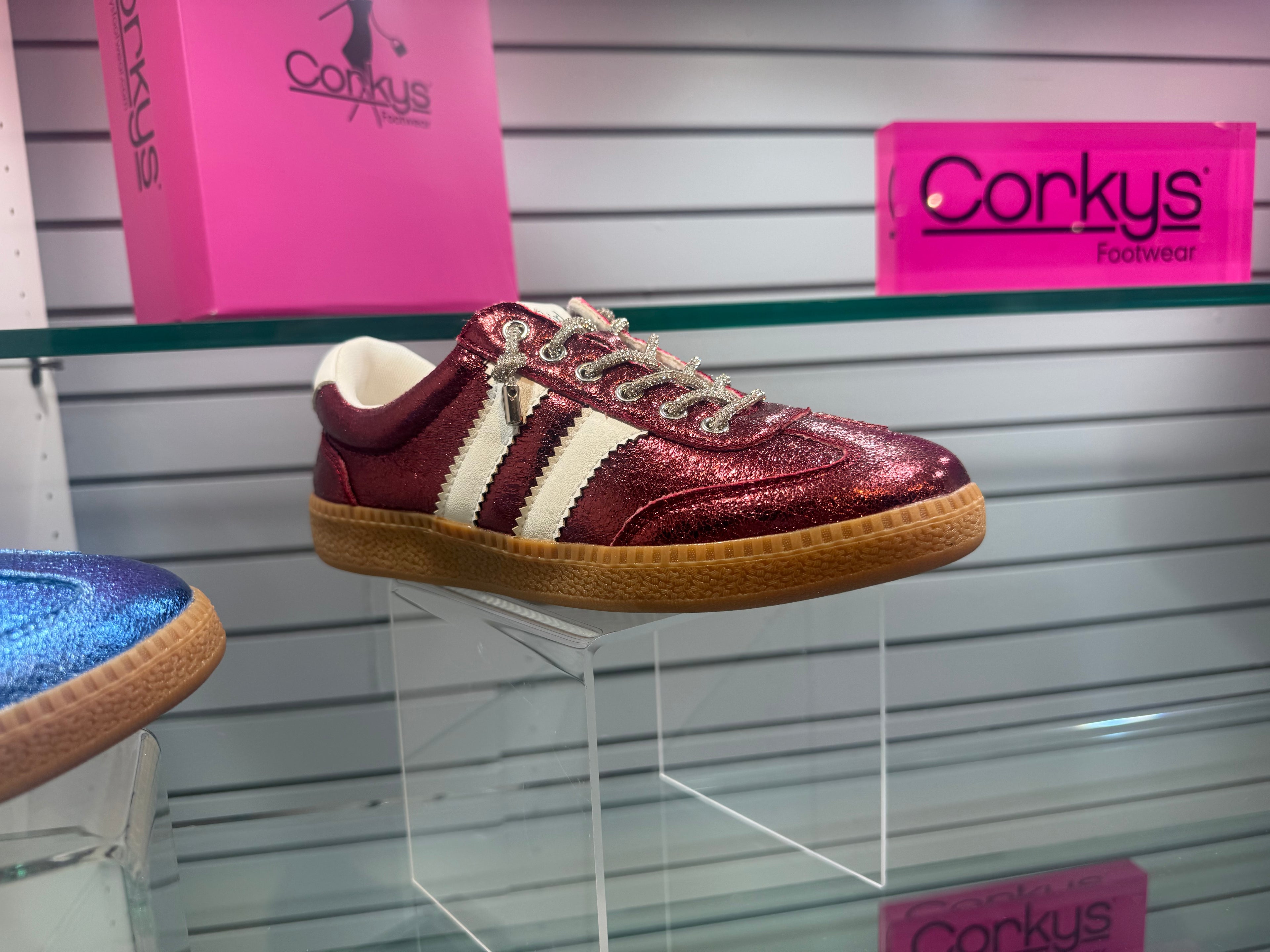 Heads Up - Burgundy Metallic