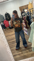 Checkered Pumpkin Graphic Tee