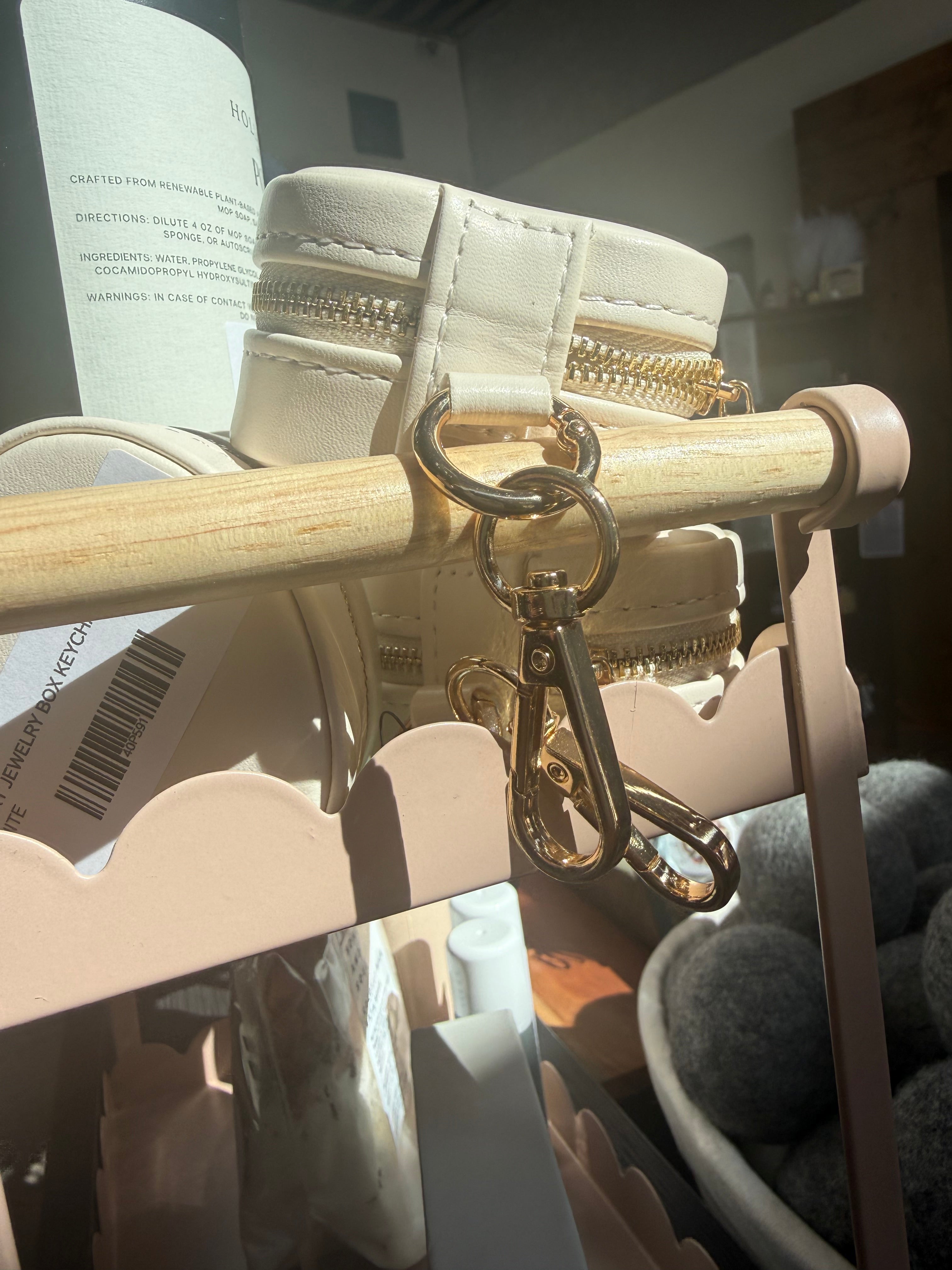 The Mini Heart Jewelry Box Keychain & Portable Bag Charm