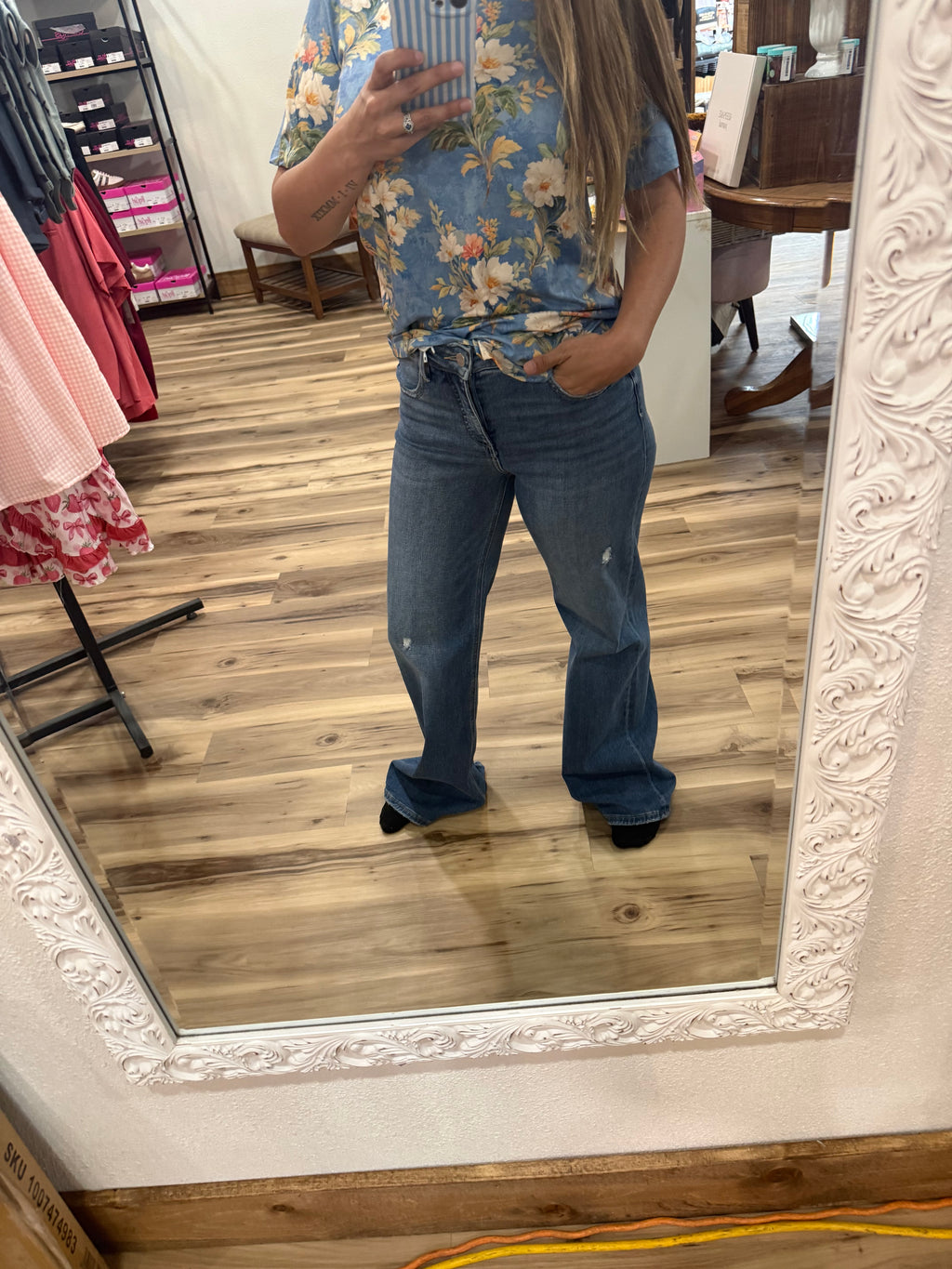 Maddie Risen High Risen Tummy Control Jeans