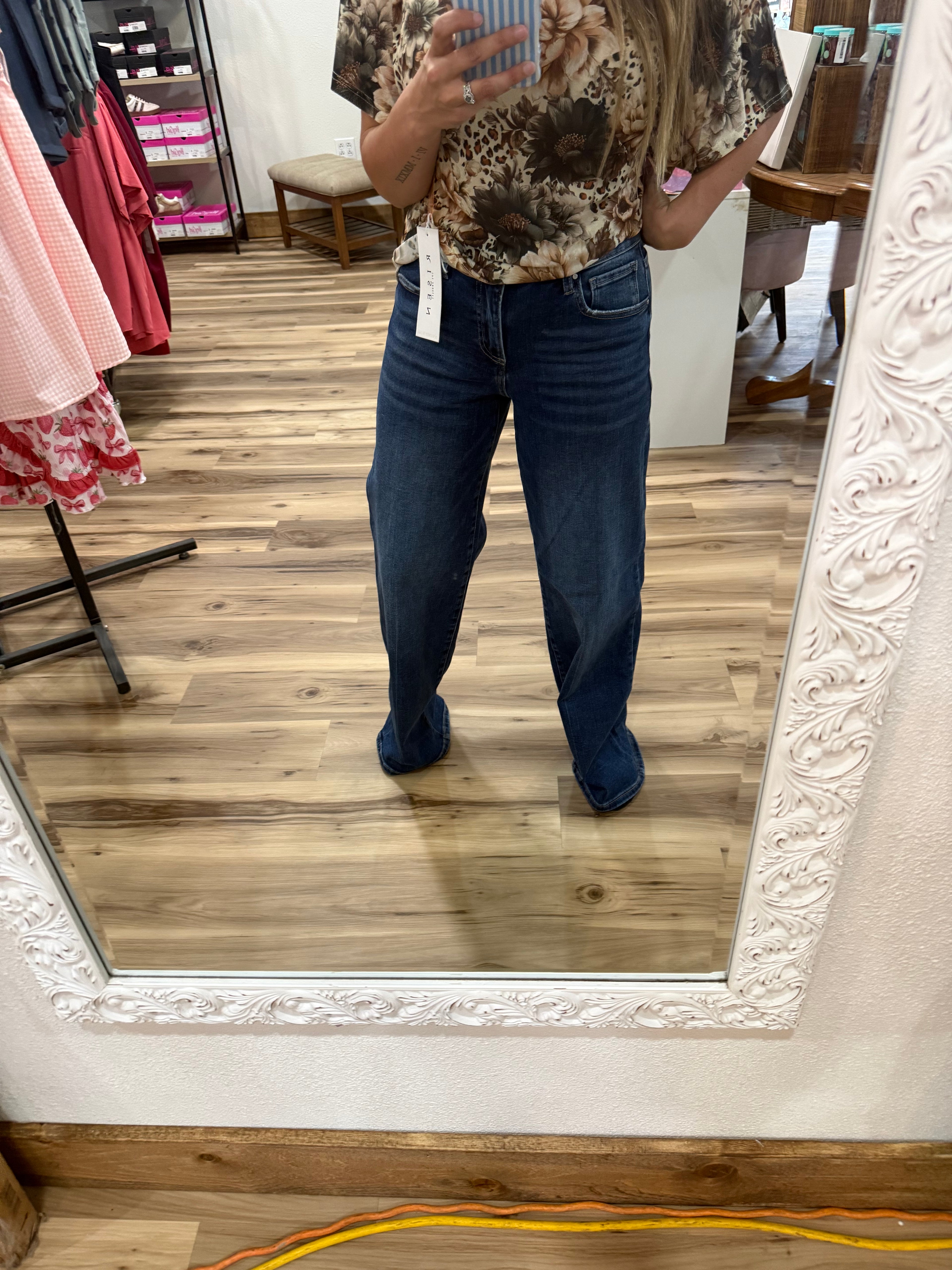 Maddie Risen High Risen Tummy Control Jeans