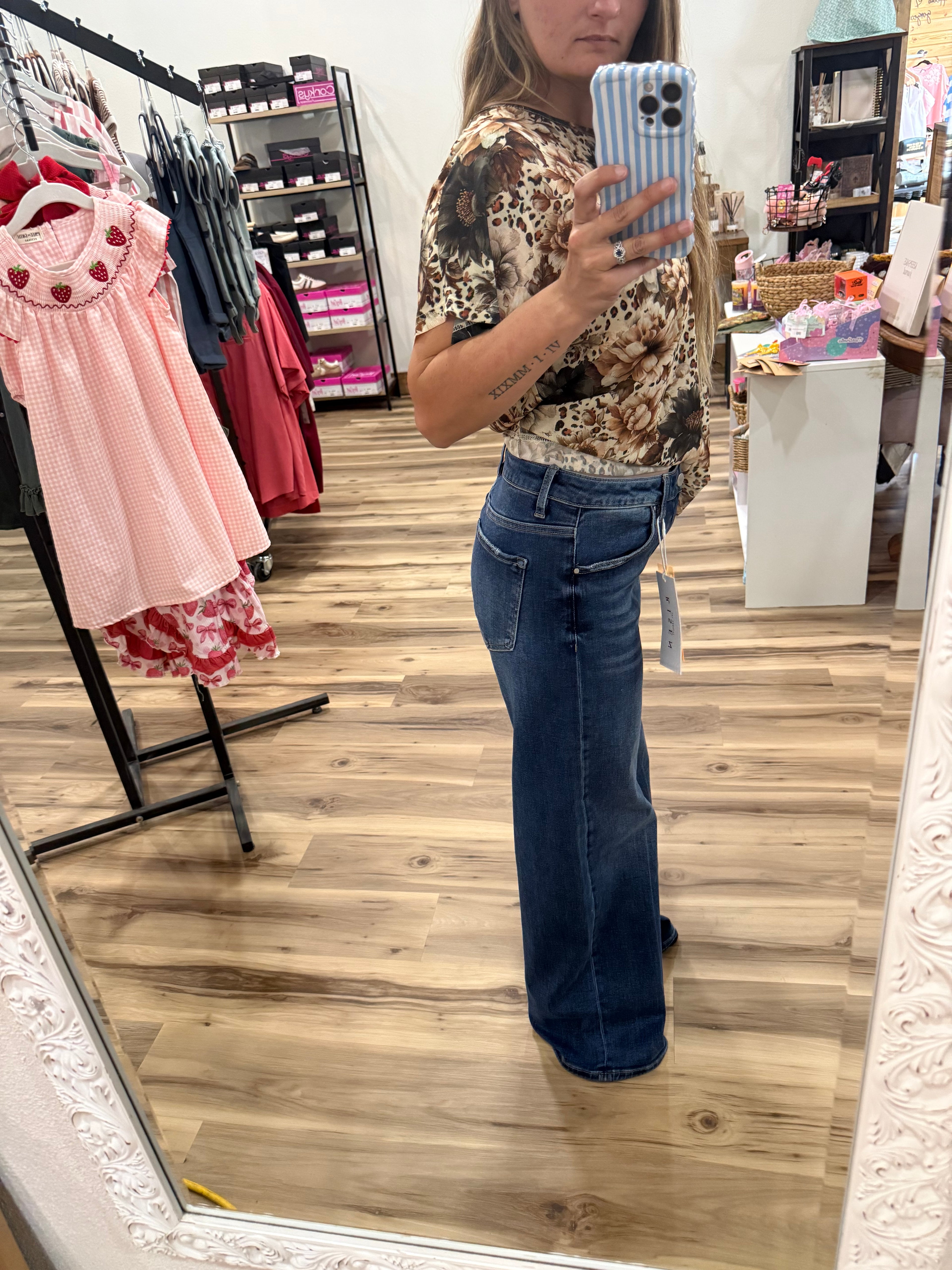 Maddie Risen High Risen Tummy Control Jeans