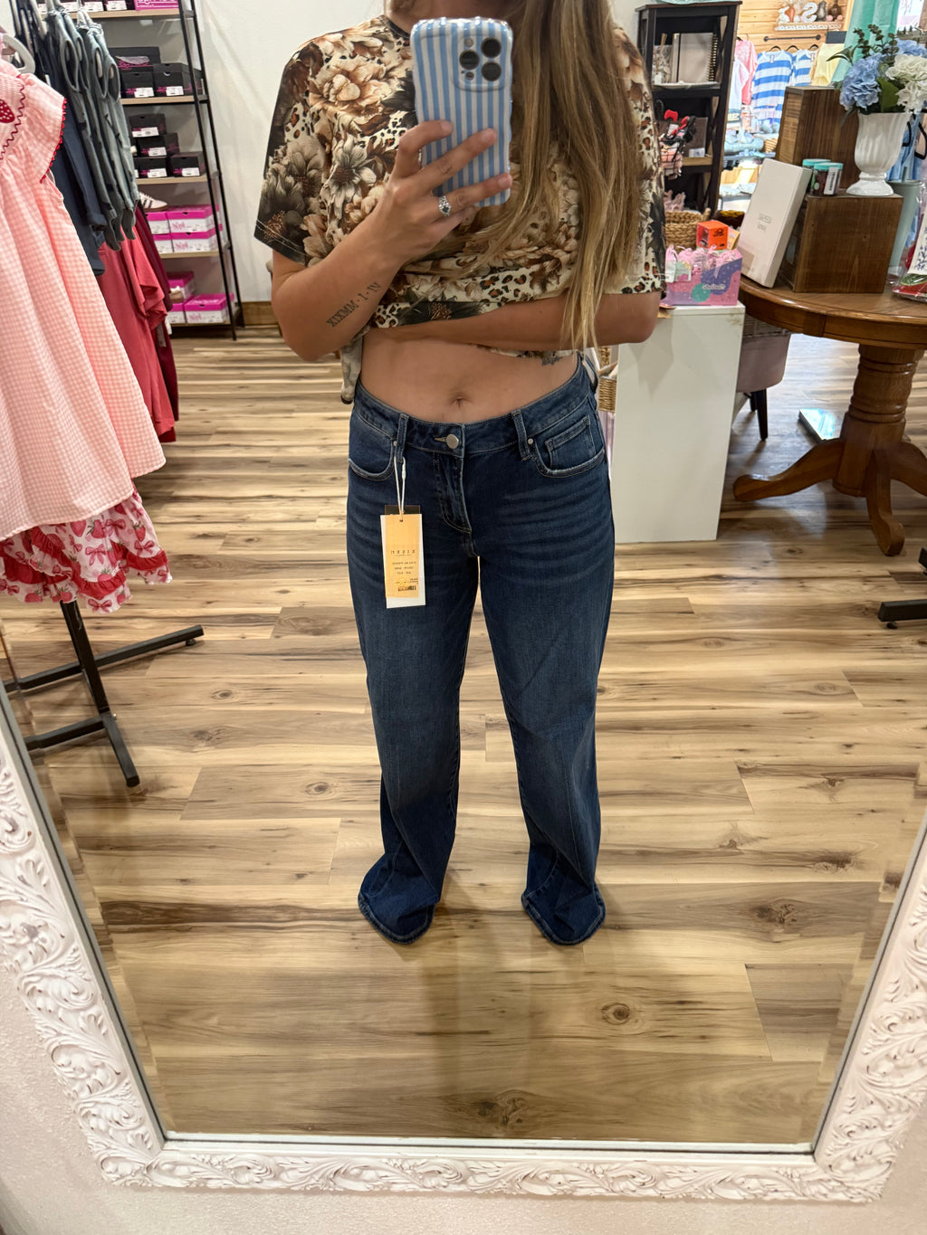 Maddie Risen High Risen Tummy Control Jeans