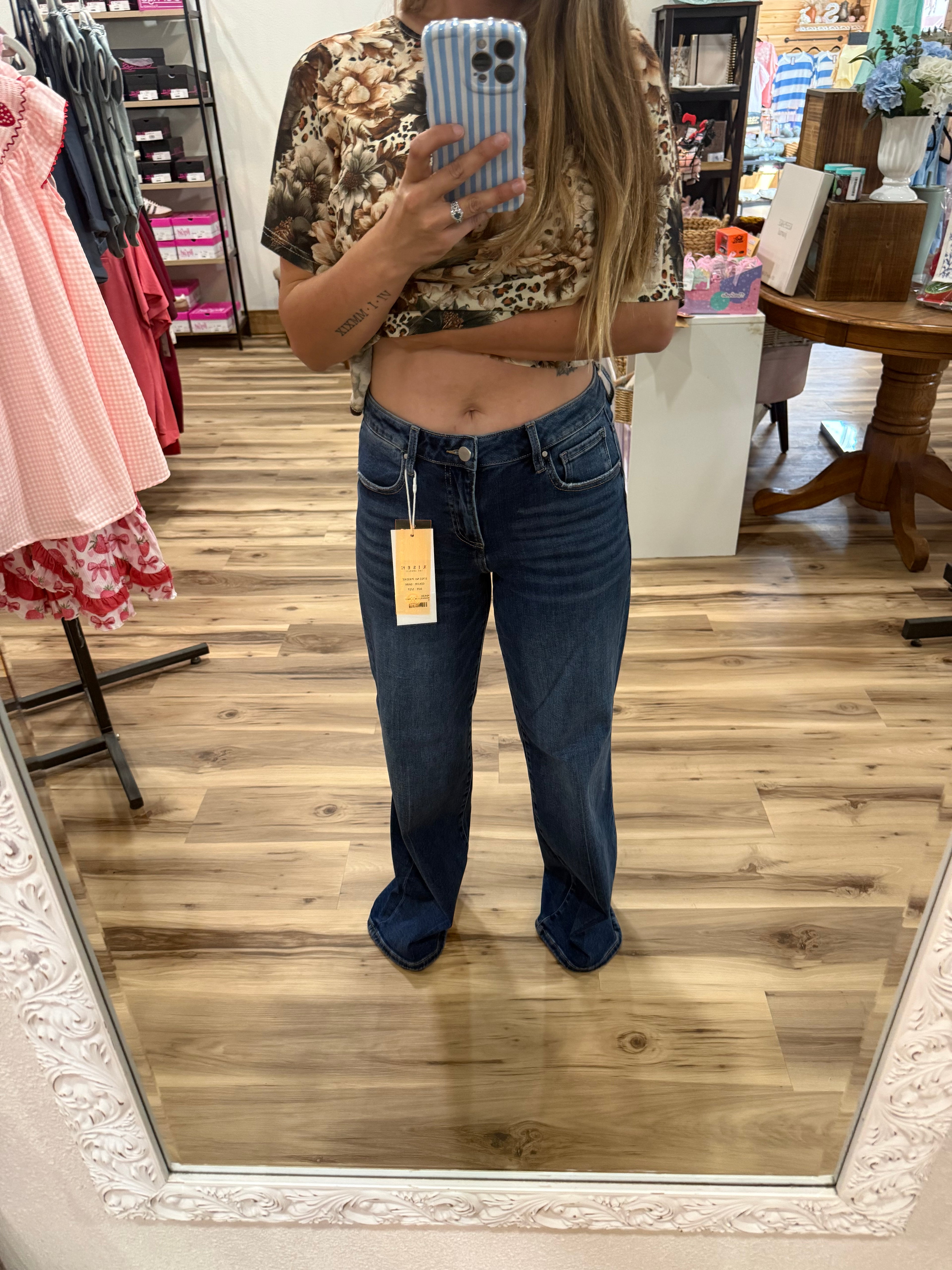 Maddie Risen High Risen Tummy Control Jeans