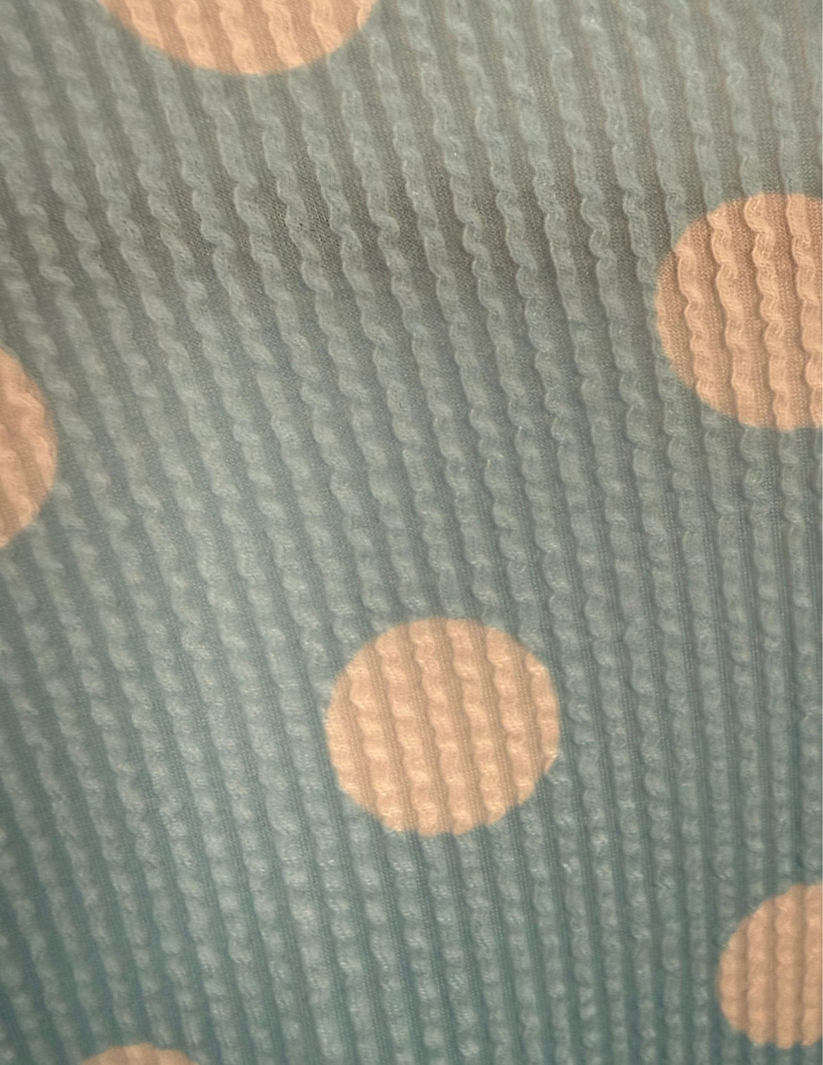Women’s Ribbed Polka Dot Pocket Tee – Chic Summer Stretch Top