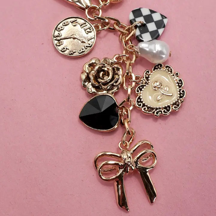 Luxury Handbag Charm | Chic Keyring & Backpack Accessory