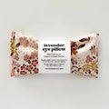 Lavender Eye Pillow - Weighted Hot & Cold Therapy (Earth Tone Floral)
