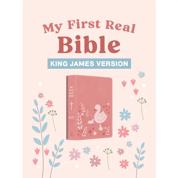 My First Real Bible for Girls: Complete KJV Hardcover for Preschoolers (Ages 3–5)