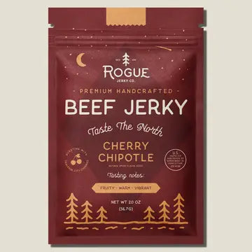 Cherry Chipotle Beef Jerky: Gourmet Sweet & Smoky "Swicy" Blend
