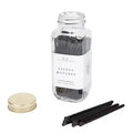 Sweet Water Decor Apothecary Black Safety Matches - Chic Glass Jar