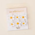 Daisy Delight White Floral Magnet Set – 6-Piece Strong Hold Decor